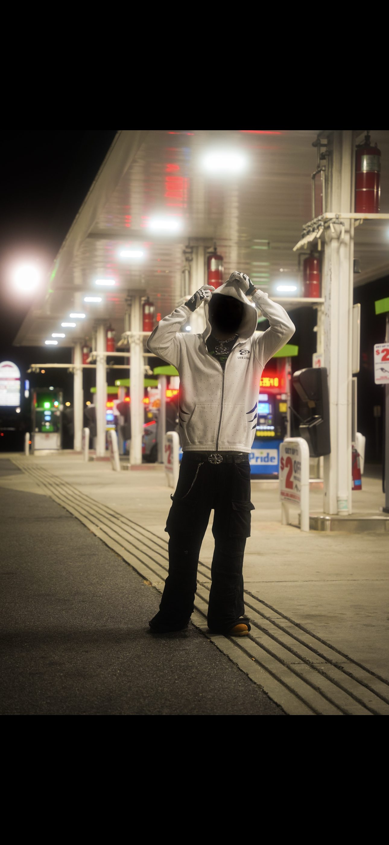 LIFE LEGACY KOZY WHITE HOODIE