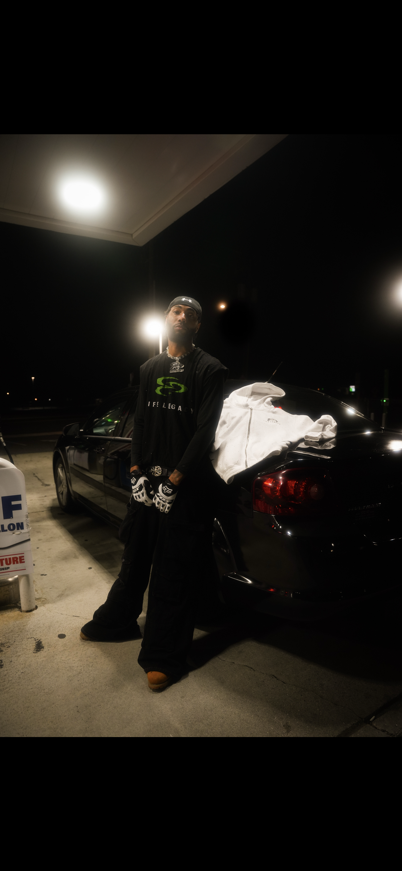 LIFE LEGACY KOZY WHITE HOODIE