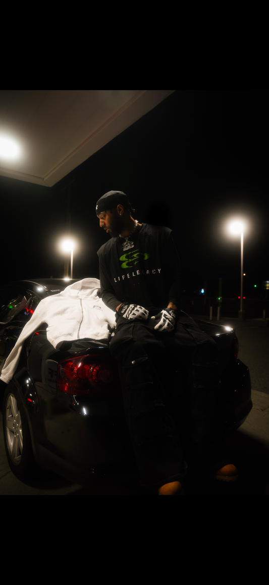 LIFE LEGACY KOZY WHITE HOODIE