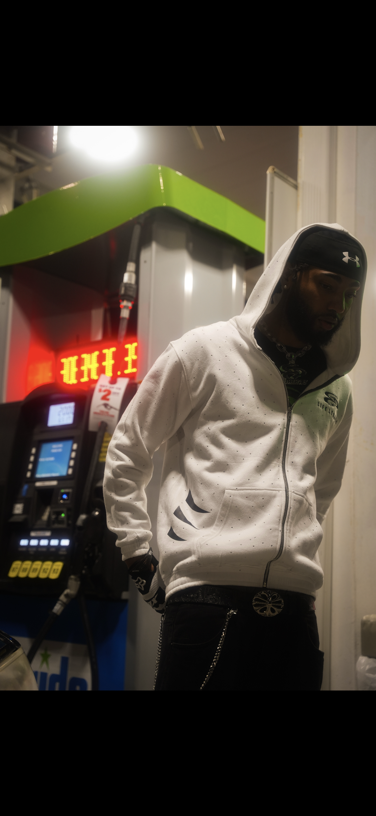 LIFE LEGACY KOZY WHITE HOODIE